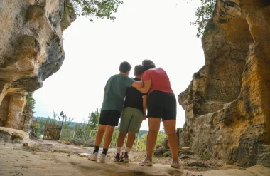 Géocaching chez les troglodytes